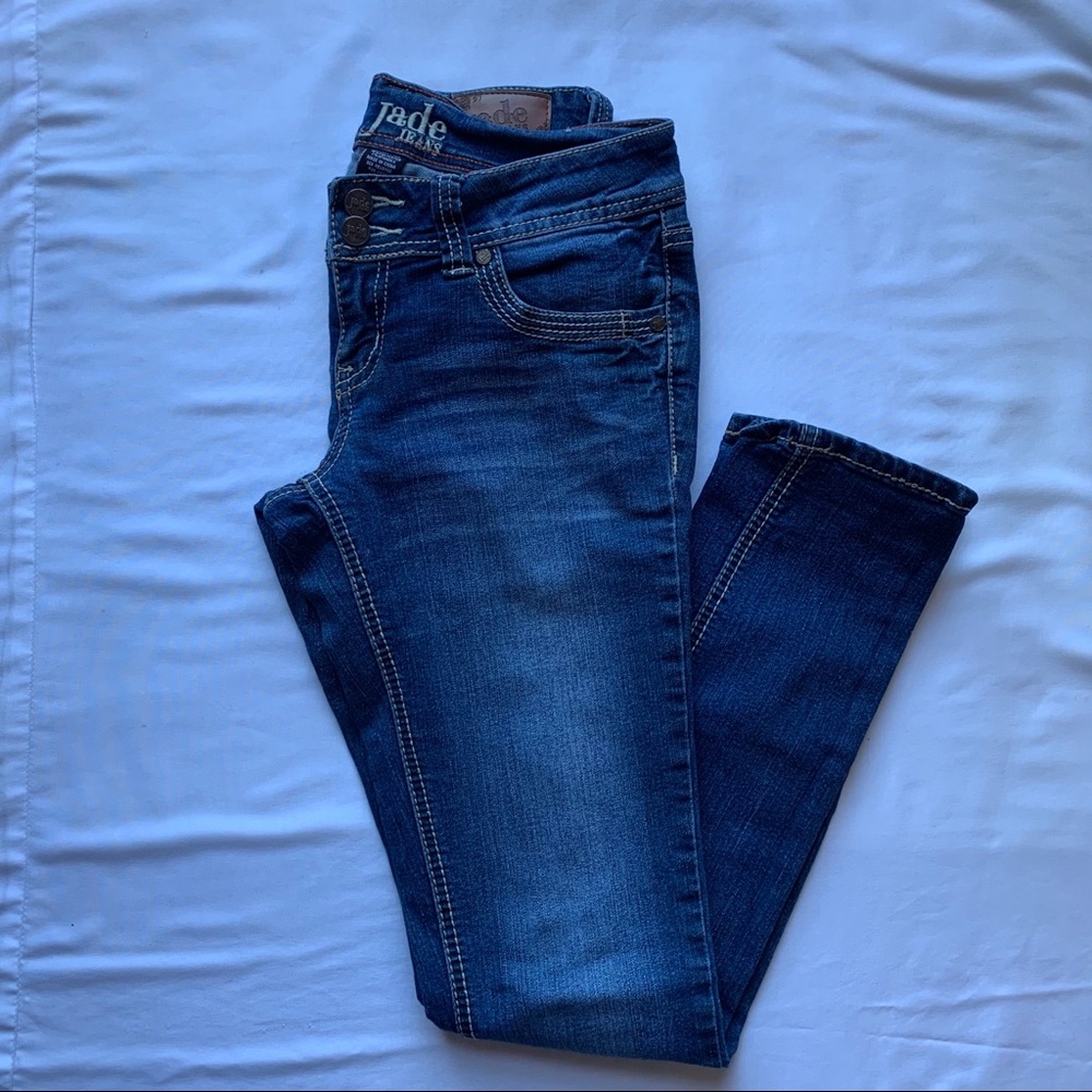 Jade Dark Blue Women’s Skinny Jeans
